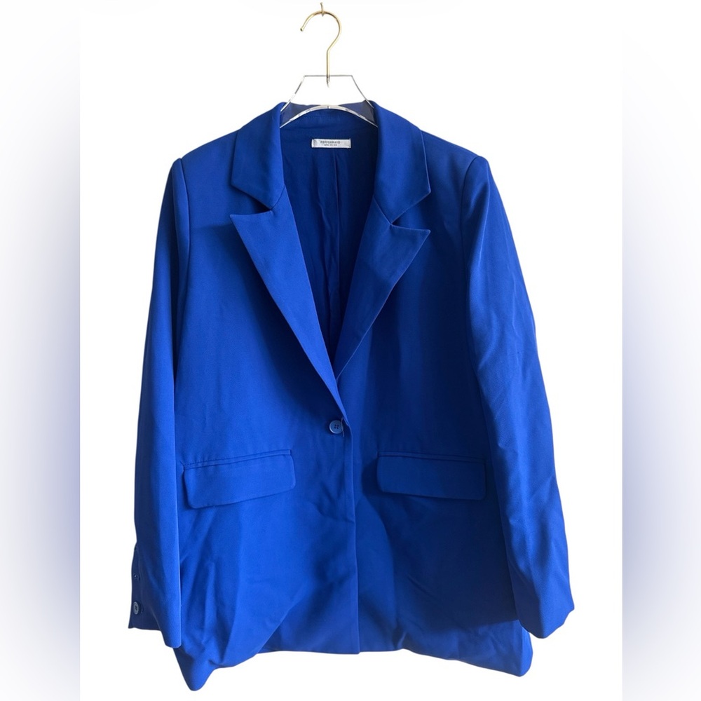 Peppermayo Italian Cities Blazer - Cobalt / Royal Blue Blazer